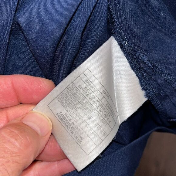 Flight UNC North Carolina Tar Heels Navy Blue Jordan TWO3 Button Down Shirt 3XL - Picture 8 of 9